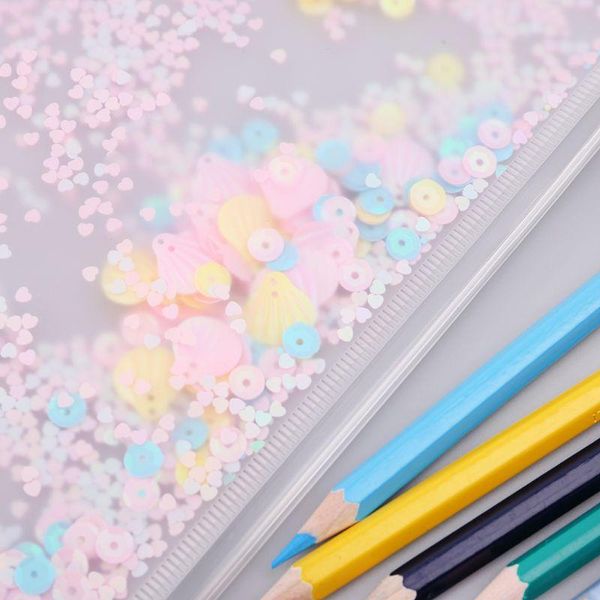 pencil bags pink sequins storage zipper bag case a5 a6 divider planner accessories shake card for spiral notebook school supplies
pencil bags pink sequins storage zipper bag case a5 a6 divider planner accessories shake card for spiral notebook school supplies