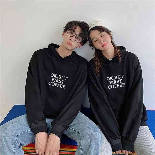 korean fashion ok but first coffee letter print sweatshirt women pink couple hoodies lovers men hooded pullovers tracksuits, Black
korean fashion ok but first coffee letter print sweatshirt women pink couple hoodies lovers men hooded pullovers tracksuits, Black