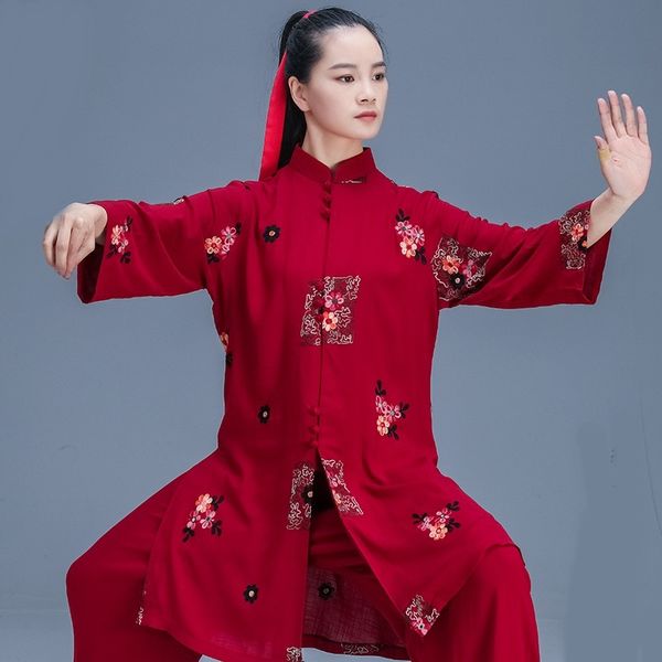 tai chi clothing set traditional chinese clothing women wushu clothing kung fu uniform suit martial arts uniform exercise 12459, Red
tai chi clothing set traditional chinese clothing women wushu clothing kung fu uniform suit martial arts uniform exercise 12459, Red