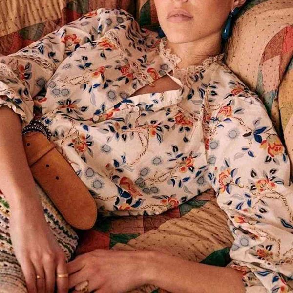 women's knits & tees floral print femme blouse hollow out patchwork lace loose buttons lantern sleeve shirt vintage retro chic hau, White
women's knits & tees floral print femme blouse hollow out patchwork lace loose buttons lantern sleeve shirt vintage retro chic hau, White