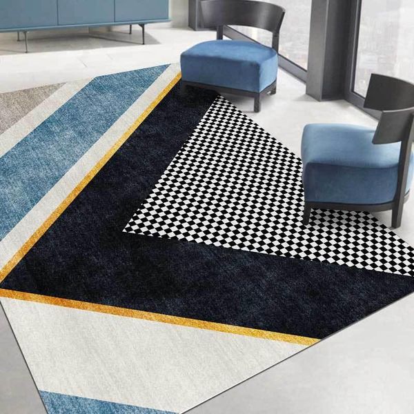 carpets modern living room area rugs creative blue black geometric hallway carpet bedroom kids study kitchen non-slip floor mats
carpets modern living room area rugs creative blue black geometric hallway carpet bedroom kids study kitchen non-slip floor mats