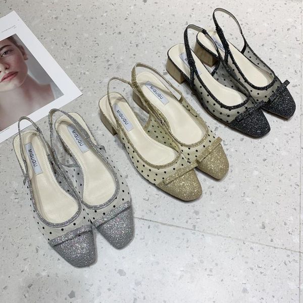 summer fashion polka dots shoes women's semi-high heeled chunky heel sandals women, Black
summer fashion polka dots shoes women's semi-high heeled chunky heel sandals women, Black