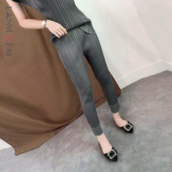 autumn fold directly cuffless trousers womens capris vent hem ankle length casual pleated bottoms woman tide yh712, Black;white
autumn fold directly cuffless trousers womens capris vent hem ankle length casual pleated bottoms woman tide yh712, Black;white