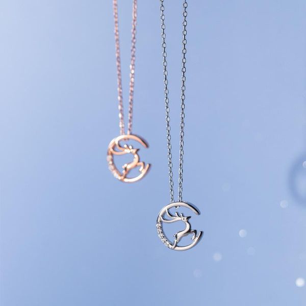 chains solid 925 sterling silver necklace for women teen girls reindeer animal dainty christmas jewelry 2021 drop
chains solid 925 sterling silver necklace for women teen girls reindeer animal dainty christmas jewelry 2021 drop