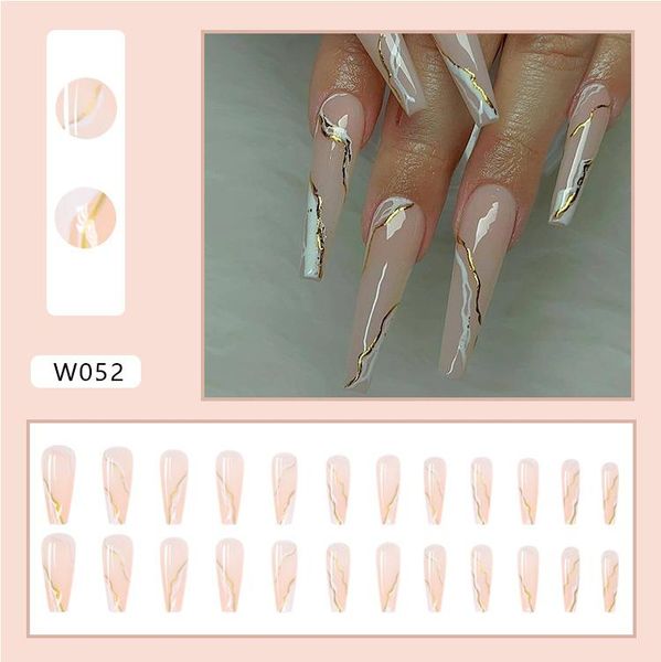 false nails 2021 nail art 24pcs gold lines patch sweet style glue type removable long paragraph manicure save time, Red;gold
false nails 2021 nail art 24pcs gold lines patch sweet style glue type removable long paragraph manicure save time, Red;gold
