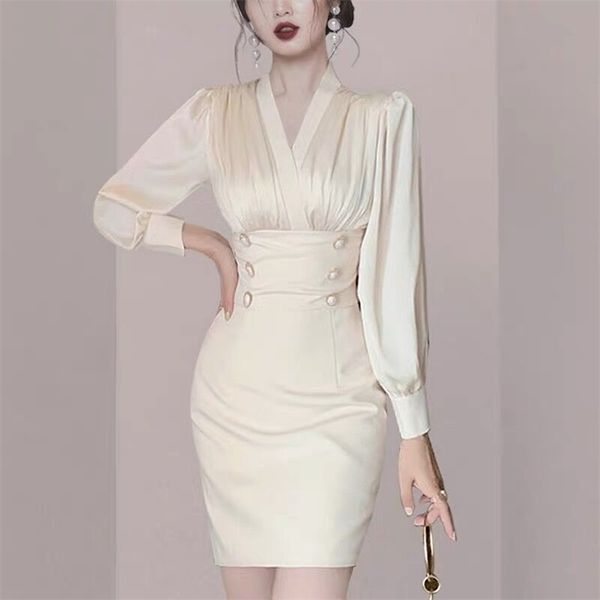 women office ol full sleeve mini pencil work dresses high waist patchwork bodycon double breasted slim dress vestidos 210519, Black;gray
women office ol full sleeve mini pencil work dresses high waist patchwork bodycon double breasted slim dress vestidos 210519, Black;gray