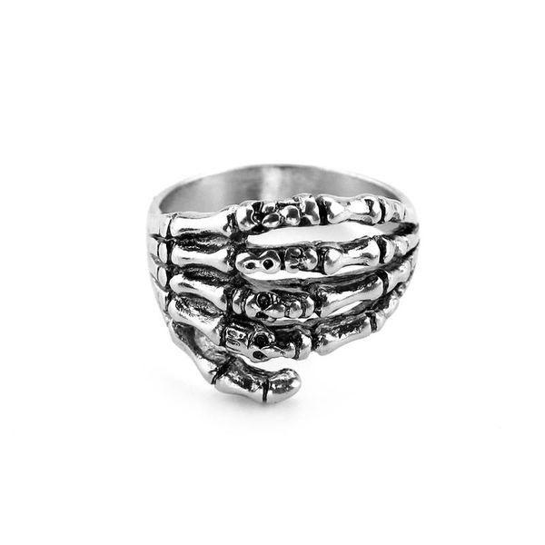 cluster rings goth style men ring punk skull hand skeleton shape size 7-12, Golden;silver
cluster rings goth style men ring punk skull hand skeleton shape size 7-12, Golden;silver