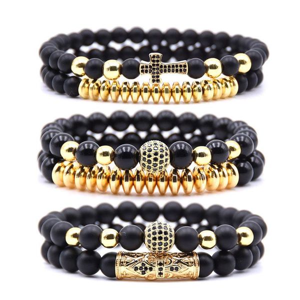 beaded, strands bead bracelets for men&women 2pcs/set natural stone 8mm matte black 4 color pave cz cross charm bracelet jewelry
beaded, strands bead bracelets for men&women 2pcs/set natural stone 8mm matte black 4 color pave cz cross charm bracelet jewelry