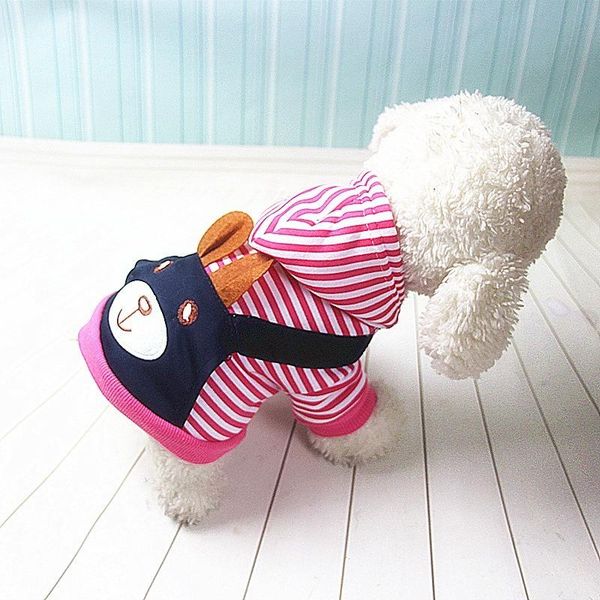 dog apparel puoupuou fashion striped pet clothes for dogs coat hoodie sweatshirt winter ropa perro clothing cartoon pets
dog apparel puoupuou fashion striped pet clothes for dogs coat hoodie sweatshirt winter ropa perro clothing cartoon pets