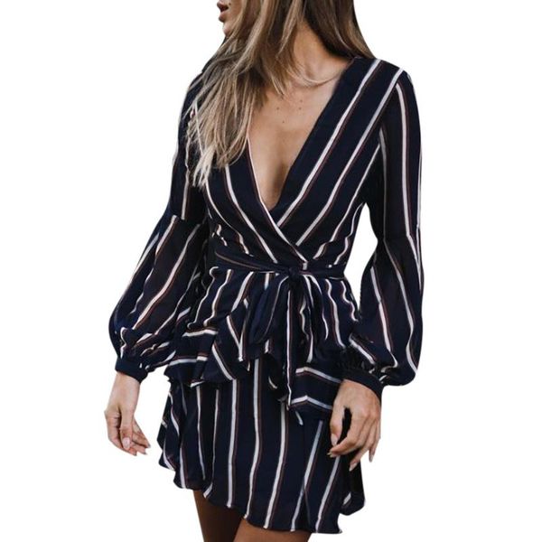 womail womans women's fashion long sleeve casual striped ruffle mini woman shirt 2021 w711 dresses, Black;gray
womail womans women's fashion long sleeve casual striped ruffle mini woman shirt 2021 w711 dresses, Black;gray