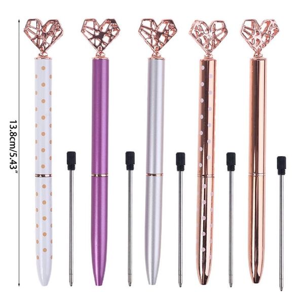 ballpoint pens r9ua 5pcs big crystal diamond pen,heart shaped pen, metal penschool and office supplies,rose 5 pen refills,black ink, Blue;orange
ballpoint pens r9ua 5pcs big crystal diamond pen,heart shaped pen, metal penschool and office supplies,rose 5 pen refills,black ink, Blue;orange