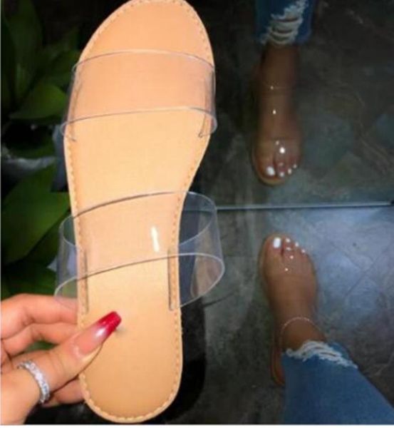 ladies women's shoes fashion outer wear style flat beach one-word sandals and slippers heel size 35-43, Black
ladies women's shoes fashion outer wear style flat beach one-word sandals and slippers heel size 35-43, Black
