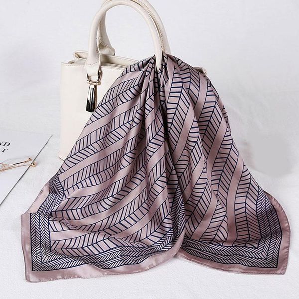 scarves stripe plaid print women imitated silk neck scarf small square hijab shawls headband bandana bag handle 70*70cm, Blue;gray
scarves stripe plaid print women imitated silk neck scarf small square hijab shawls headband bandana bag handle 70*70cm, Blue;gray