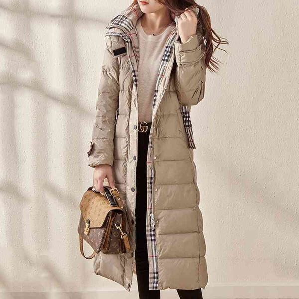 bbl plaid down jacket women's knee extension 2021 winter new slim fit korean thickened, Black
bbl plaid down jacket women's knee extension 2021 winter new slim fit korean thickened, Black