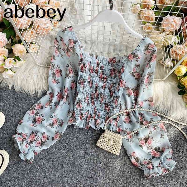 korean fashion floral print boho blouse shirt women long sleeve folds ruffled chiffon female blusas 210512, White
korean fashion floral print boho blouse shirt women long sleeve folds ruffled chiffon female blusas 210512, White