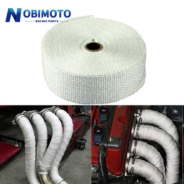 motorcycle exhaust system thermal tape header heat wrap fiberglass shield cloth roll with stainless ties
motorcycle exhaust system thermal tape header heat wrap fiberglass shield cloth roll with stainless ties