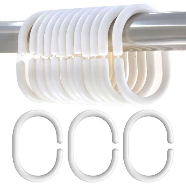 hooks & rails 25# plastic c-shaped shower curtain hook solid ring hanging for curtains rods pole voile heavy
hooks & rails 25# plastic c-shaped shower curtain hook solid ring hanging for curtains rods pole voile heavy