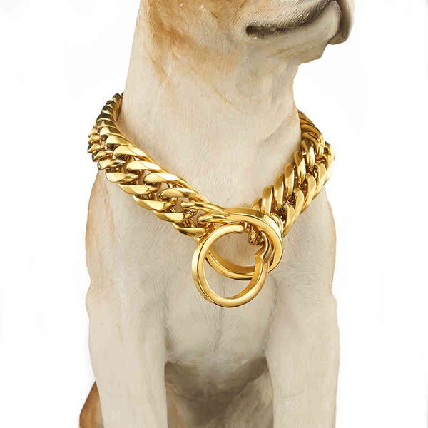 18mm width strong new stainlsteel training p chain dog chain gold polished cuban chain pet dog collar necklace x0509, Black
18mm width strong new stainlsteel training p chain dog chain gold polished cuban chain pet dog collar necklace x0509, Black