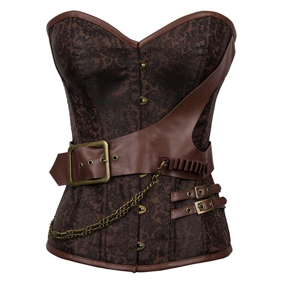 Woman Bustiers Plus Size S- 5XL/6XL Faux Leather Steampunk Gothic Corset Woman Steel Boned Punk Brown Leather Lace Up Sexy Waist Slim Corset, Black;white
Woman Bustiers Plus Size S- 5XL/6XL Faux Leather Steampunk Gothic Corset Woman Steel Boned Punk Brown Leather Lace Up Sexy Waist Slim Corset, Black;white