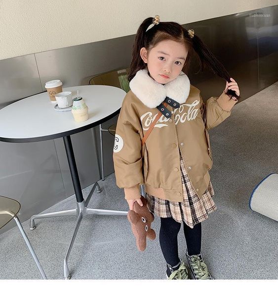 jackets mila chou 2021 winter baby girls thick velvet baseball uniform jacket children fur collar motorcycle coat kid clothes, Blue;gray
jackets mila chou 2021 winter baby girls thick velvet baseball uniform jacket children fur collar motorcycle coat kid clothes, Blue;gray