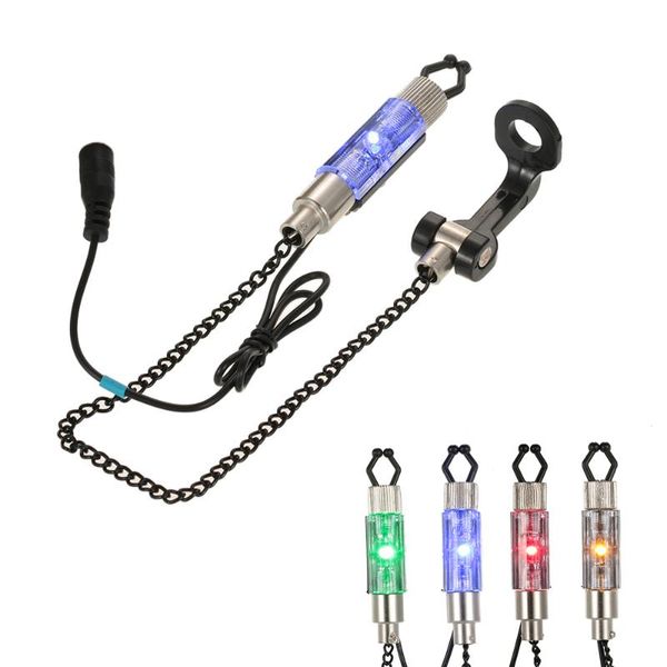 fishing alarm alerts bite led illuminated indicator hanger light swinger fish tackle pesca accessories
fishing alarm alerts bite led illuminated indicator hanger light swinger fish tackle pesca accessories