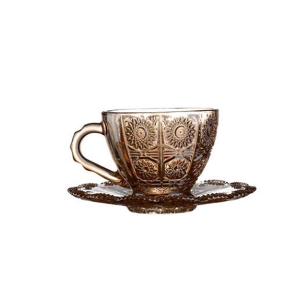 mugs h7jb glass coffee cup and saucer set creative european vintage relief sunflower milk
mugs h7jb glass coffee cup and saucer set creative european vintage relief sunflower milk
