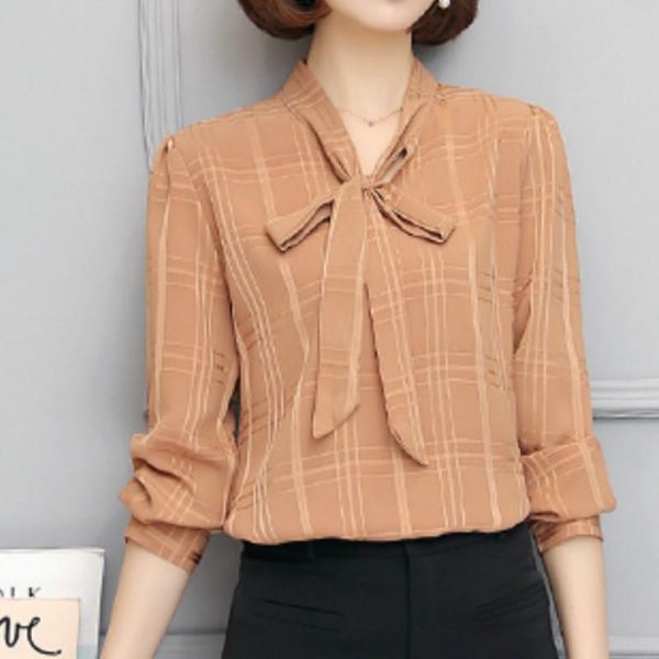 women's blouses & shirts blouse women summer 2021 long sleeve bow office work v neck womens shirt female blusas woman plus size, White
women's blouses & shirts blouse women summer 2021 long sleeve bow office work v neck womens shirt female blusas woman plus size, White