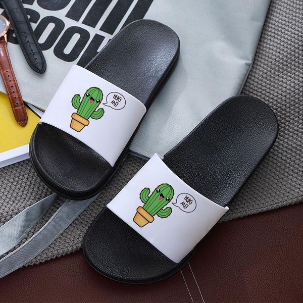 slippers 2021 kawaii cactus green plants summer open toe flip flops outdoor beach slides sandals women, Black
slippers 2021 kawaii cactus green plants summer open toe flip flops outdoor beach slides sandals women, Black