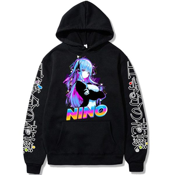 men's hoodies & sweatshirts women pretty anime the quintessential quintuplets hoodie harajuku nakano nino loog sleeve pullovers, Black
men's hoodies & sweatshirts women pretty anime the quintessential quintuplets hoodie harajuku nakano nino loog sleeve pullovers, Black
