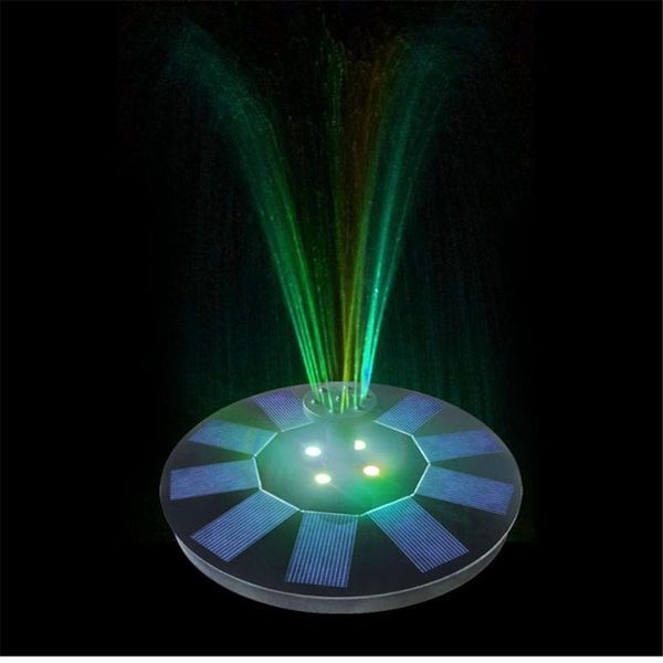 solar lamps fountain water pump 4 led colorful lights swimming pools panel powered garden decoration
solar lamps fountain water pump 4 led colorful lights swimming pools panel powered garden decoration