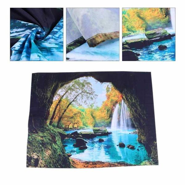 curtain & drapes beach blanket exquisite bright color home decoration wall tapestry comfortable cave river landscape pattern for entrance ha 
curtain & drapes beach blanket exquisite bright color home decoration wall tapestry comfortable cave river landscape pattern for entrance ha