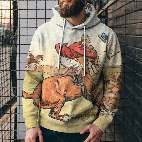 men's loose 3d digital printed hooded sweaters 7w0i, Black 
men's loose 3d digital printed hooded sweaters 7w0i, Black