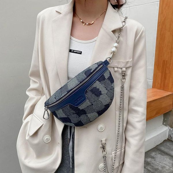 waist bags fashion woman denim bag chain pearl chest canvas saddle pack designer messenger packs womens fanny package purse2021
waist bags fashion woman denim bag chain pearl chest canvas saddle pack designer messenger packs womens fanny package purse2021