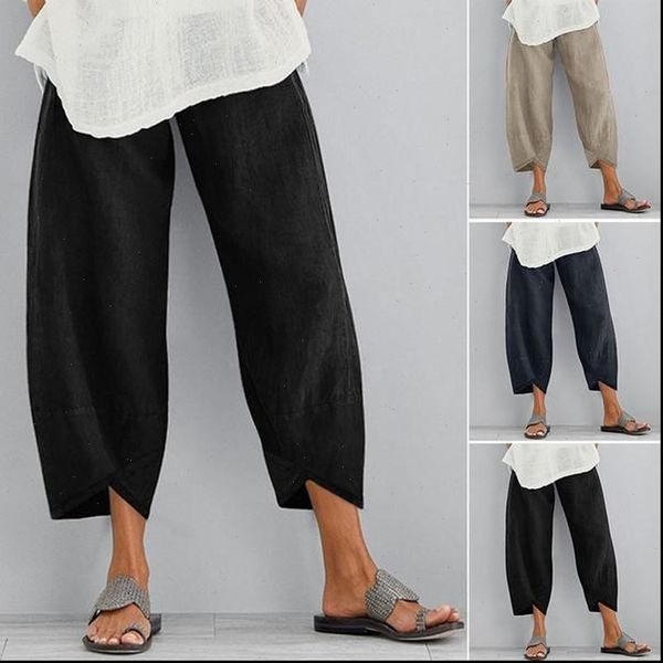 vintage harem casual solid color women pants elastic waist linen wide leg trousers summer plus size loose comfortable, Black;white
vintage harem casual solid color women pants elastic waist linen wide leg trousers summer plus size loose comfortable, Black;white