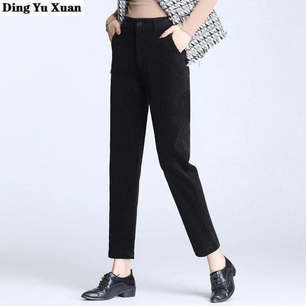 woman autumn winter corduroy pants women high waist black brown khaki red casual harem pant straight leg trousers plus size 5xl women's, Black;white
woman autumn winter corduroy pants women high waist black brown khaki red casual harem pant straight leg trousers plus size 5xl women's, Black;white