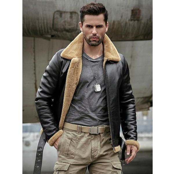 men's leather & faux 2021 shearling coat mens black b3 bomber jacket winter coats fur sheepskin moto biker
men's leather & faux 2021 shearling coat mens black b3 bomber jacket winter coats fur sheepskin moto biker