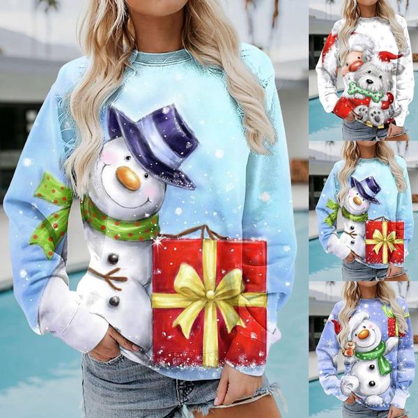 women's hoodies & sweatshirts women christmas digital printed crewneck lightweight sweatshirt pullover comfy snowman print santa long, Black
women's hoodies & sweatshirts women christmas digital printed crewneck lightweight sweatshirt pullover comfy snowman print santa long, Black