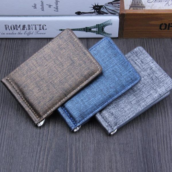 card holders vintage men leather wallet short male purses money clip casual soild wallets billetera, Brown;gray
card holders vintage men leather wallet short male purses money clip casual soild wallets billetera, Brown;gray