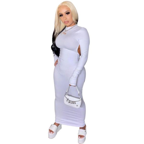 casual dresses white/black bodycon long dress lady sleeves slim fit maxi vestido female party backless femme clubwear, Black;gray
casual dresses white/black bodycon long dress lady sleeves slim fit maxi vestido female party backless femme clubwear, Black;gray