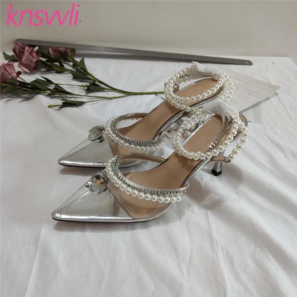 dress shoes rhinestone high heels woman luxury clear pvc pearl chain ankle buckle pumps crystal stiletto party women sandals, Black
dress shoes rhinestone high heels woman luxury clear pvc pearl chain ankle buckle pumps crystal stiletto party women sandals, Black