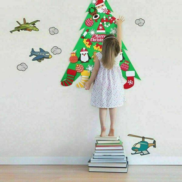 christmas decorations ly diy felt tree wall-mounted party home ornament for kids xmas gift va88
christmas decorations ly diy felt tree wall-mounted party home ornament for kids xmas gift va88
