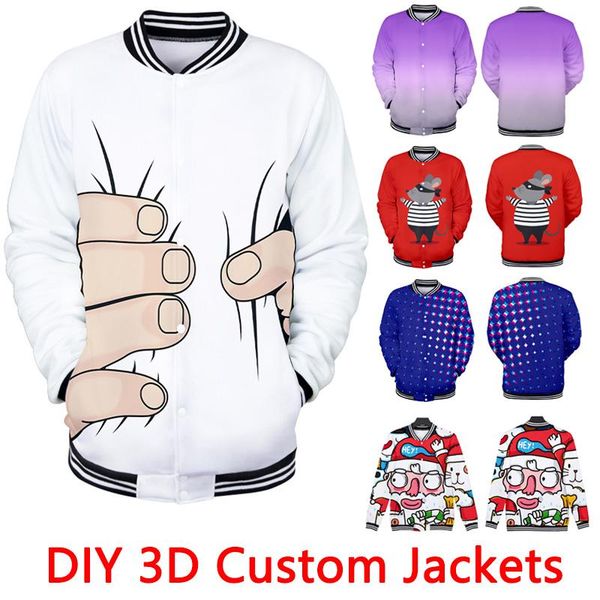 women's jackets 3d custom for women men cartoon anime po stars printing baseball jacket thin velvet uniform coats plus size s-6xl, Black;brown
women's jackets 3d custom for women men cartoon anime po stars printing baseball jacket thin velvet uniform coats plus size s-6xl, Black;brown