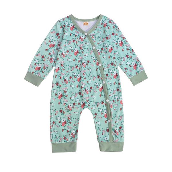 jumpsuits indant baby girls romper, toddler flower print v-neck long sleeve jumpsuit, Blue
jumpsuits indant baby girls romper, toddler flower print v-neck long sleeve jumpsuit, Blue