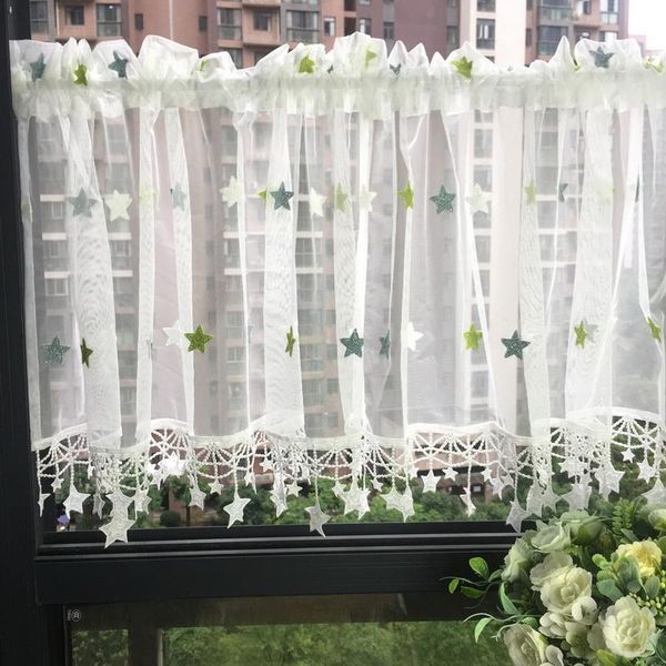 curtain & drapes embroidered stars short valance lace hem coffee for kitchen cabinet door bedroom home decor m065-3
curtain & drapes embroidered stars short valance lace hem coffee for kitchen cabinet door bedroom home decor m065-3