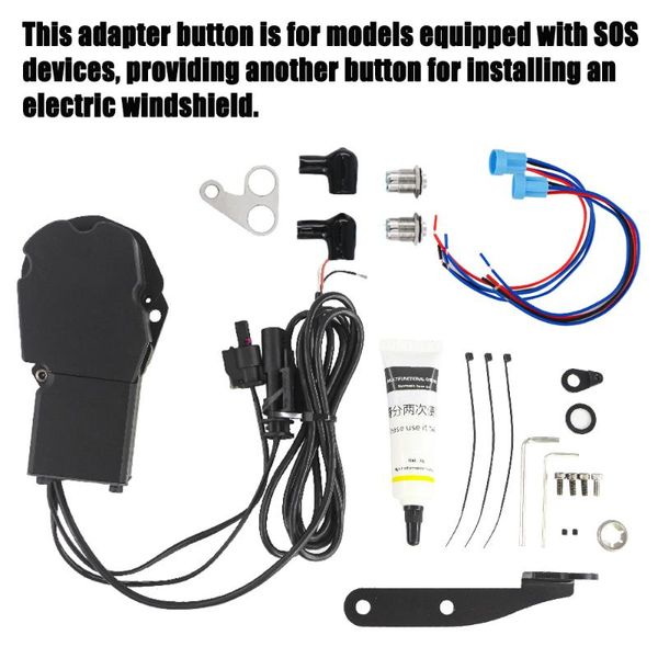 for r1250gs adventure r1200gs lc electric windshield elevator windscreen remote control switch with sos-system adapter motorcycle
for r1250gs adventure r1200gs lc electric windshield elevator windscreen remote control switch with sos-system adapter motorcycle