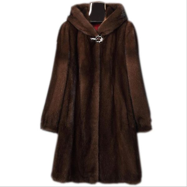 women's fur & faux mink jacket 2021 plus size s - 6xl coat parka women winter long thicken coats outerwear a1131, Black
women's fur & faux mink jacket 2021 plus size s - 6xl coat parka women winter long thicken coats outerwear a1131, Black
