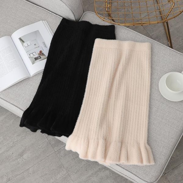 spring autumn knit fishtail womens skirt fashion high waist polyester stretch solid ladies simple elastic, Black
spring autumn knit fishtail womens skirt fashion high waist polyester stretch solid ladies simple elastic, Black