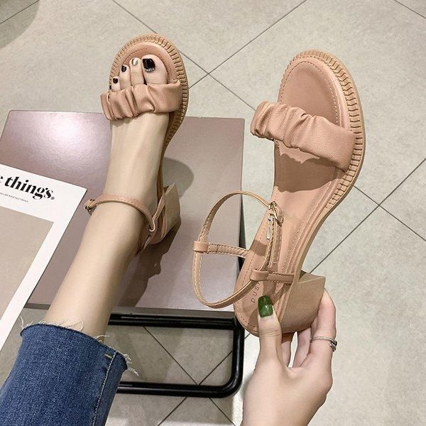 sandals low woman leather all-match 2021 summer buckle block heels clear shoes med suit female beige low-heeled chunky fashion c, Black
sandals low woman leather all-match 2021 summer buckle block heels clear shoes med suit female beige low-heeled chunky fashion c, Black