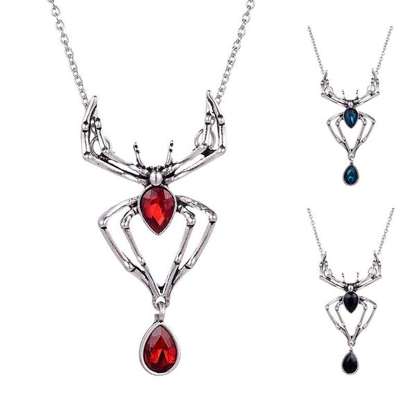 chains halloween necklace cosplay alloy fashion plating spider rhinestone set neo-gothic, Silver
chains halloween necklace cosplay alloy fashion plating spider rhinestone set neo-gothic, Silver