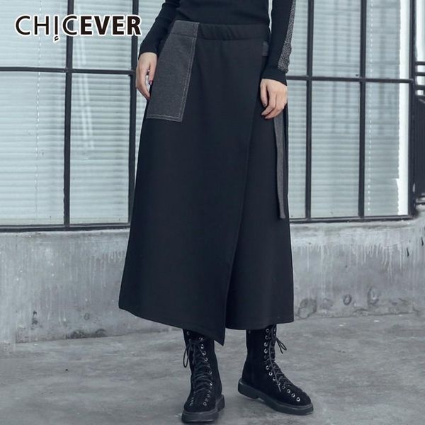 women's pants & capris chicever wide leg female elastic high waist loose bow bandage thick hit colors for women fashion tide, Black;white
women's pants & capris chicever wide leg female elastic high waist loose bow bandage thick hit colors for women fashion tide, Black;white